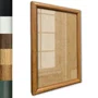 Moldura Abaulada Lisa Revestida Para Quadros E Fotos Com Fundo MDF E Frente Em Acetato - 2x3