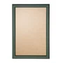 Moldura Abaulada Lisa Revestida Para Quadros E Fotos Com Fundo MDF E Frente Em PVC Antirreflexo - 2x3