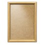 Moldura Abaulada Lisa Revestida Para Quadros E Fotos Com Fundo MDF E Frente Em PVC Antirreflexo - 2x3