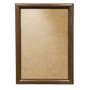 Moldura Abaulada Lisa Revestida Para Quadros E Fotos Com Fundo MDF E Frente Em PVC Antirreflexo - 2x3