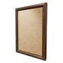 Moldura Abaulada Lisa Revestida Para Quadros E Fotos Com Fundo MDF E Frente Em PVC Antirreflexo - 2x3