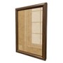 Moldura Abaulada Personalizada Lisa Revestida Com Fundo MDF E Frente Em Vidro - 2x3