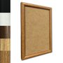 Moldura Abaulada Personalizada Lisa Revestida para Quadros e Fotos com Fundo Mdf - 2x3