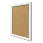 Moldura Abaulada Personalizada Lisa Revestida para Quadros e Fotos com Fundo Mdf - 2x3