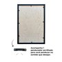 Moldura Caixa Alta Com Vidro Expositora Folhas Secas Bordados Quadros Quilling Scrapbook - Revestida - 1,5X4,5