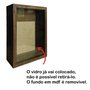 Moldura Caixa Alta com Vidro para Quadros Quilling e Scrapbook  - 1,5x6,5