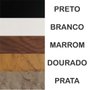 Moldura Caixa Alta com Vidro para Quadros Quilling e Scrapbook - Revestida - 1,5x3