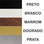 Moldura Canaleta Flutuante Lisa Revestida Com Chassi De Madeira Eucalipto Para Telas Decorativas - 2x4,8