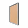 Moldura Chanfrada Inclinada para Quadros e Fotos com Fundo MdF - 1,5x2