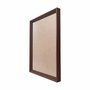 Moldura Chanfrada Inclinada para Quadros e Fotos com Fundo Mdf e Frente em PVC - 1,5x2