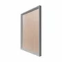 Moldura Chanfrada Inclinada para Quadros e Fotos com Fundo Mdf e Frente em PVC - 1,5x2