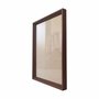 Moldura Chanfrada Inclinada para Quadros e Fotos com Fundo Mdf e Frente em Vidro - 1,5x2