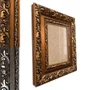 Moldura Com Gravação De Arabescos Personalizada Com Fundo MDF E Frente Em Acetato - 7,2x3,3