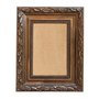 Moldura Personalizada Com Gravação De Folhagens Com Fundo MDF- 4,5x2