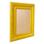 Moldura Com Gravação De Ornamentos Para Quadros E Fotos Com Fundo MDF e Frente Em PVC Antirreflexo - 3,4x1,4
