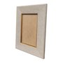 Moldura com Gravação de Textura de Tecido para Quadros e Fotos com Fundo MDF - 4x1