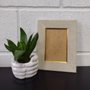 Moldura com Gravação de Textura de Tecido para Quadros e Fotos com Fundo MDF - 4x1
