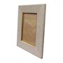 Moldura com Gravação de Textura de Tecido para Quadros e Fotos com Fundo MDF e Vidro - 4x1