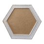 Moldura com Gravação de Bambu Hexagonal para Quadros com Fundo em MDF - 4,5x1,5