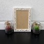 Moldura com Gravação de Folhagens para Quadros e Fotos com Fundo MDF e PVC Antirreflexo - 2x1