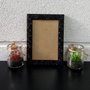 Moldura com Gravação de Folhagens para Quadros e Fotos com Fundo MDF e PVC Antirreflexo - 2x1