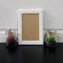 Moldura com Gravação de Folhagens para Quadros e Fotos com Fundo MDF e PVC Antirreflexo - 2x1