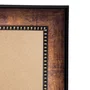 Moldura Pátina Escovada Com Bead & Reel Para Quadros e Fotos com Fundo Mdf - 6,8,1,6