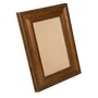 Moldura de Madeira Clássica com Detalhes Gravados para Quadros e Fotos com Fundo Mdf - 3,2x1,5
