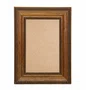 Moldura de Madeira Clássica com Detalhes Gravados para Quadros e Fotos com Fundo Mdf - 3,2x1,5