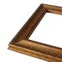 Moldura de Madeira Clássica com Detalhes Gravadospara Quadros e Fotos com Fundo Mdf e Frente em Vidro - 3,2x1,5