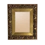 Moldura Efeito Escovado Fino e Gravação de Curvas Fluidas para Quadros e Fotos com Fundo Mdf e Frente em PVC Antirreflexo - 7,1x2,8