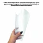Moldura Efeito Metal Martelado para Quadros e Fotos com Fundo Mdf e Frente em PVC Antirreflexo - 2x1,8