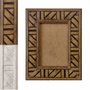 Moldura em Madeira Natural com Gravação para Quadros e Fotos com Fundo MDF - 4,5x1,2