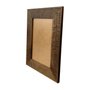Moldura em Madeira Natural Gravada para Quadros e Fotos com Fundo MDF e PVC Antirreflexo - 3x1