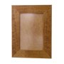 Moldura em Madeira Natural Gravada para Quadros e Fotos com Fundo MDF e PVC Antirreflexo - 3x1