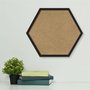 Moldura Hexagonal Caixinha para Quadros com Fundo MDF - 1,5x3