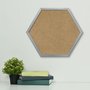Moldura Hexagonal Caixinha para Quadros com Fundo MDF - 1,5x3