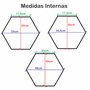 Moldura Hexagonal Caixinha para Quadros com Fundo MDF - 1,5x3
