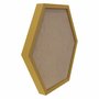 Moldura Hexagonal Caixinha para Quadros com Fundo MDF - 1,5x3