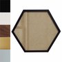 Moldura Hexagonal Caixinha para Quadros com Fundo MDF e Vidro - 1,5x3