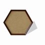 Moldura Hexagonal Chanfrada Inclinada para Quadros com Fundo MDF - 1,5x2