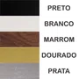 Moldura Hexagonal Chanfrada Inclinada para Quadros com Fundo MDF e PVC Antirreflexo - 1,5x2