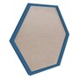Moldura Hexagonal Lisa para Quadros Revestida com Fundo MDF e PVC Antirreflexo - 2x1