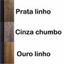 Moldura Hot Stamp Efeito Metalizado Hexagonal para Quadros com Fundo em MDF e Vidro - 4,1x1,8