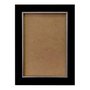 Moldura Laqueada Gesso com Filete Prata para Quadros e Fotos com Fundo MDF - 3x1,5