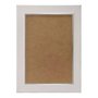 Moldura Laqueada Gesso com Filete Prata para Quadros e Fotos com Fundo MDF - 3x1,5