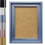 Moldura Micro Metalizada para Quadros e Fotos com Fundo MDF - 3,4x2,1