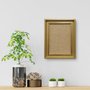 Moldura Micro Metalizada para Quadros e Fotos com Fundo MDF - 3,4x2,1