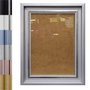 Moldura Micro Metalizada para Quadros e Fotos com Fundo MDF e Acetato - 3,4x2,1