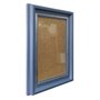 Moldura Micro Metalizada para Quadros e Fotos com Fundo MDF e Acetato - 3,4x2,1